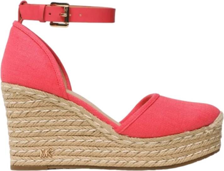 Michael Kors Kendrick Wedge Schoenen Pink Dames