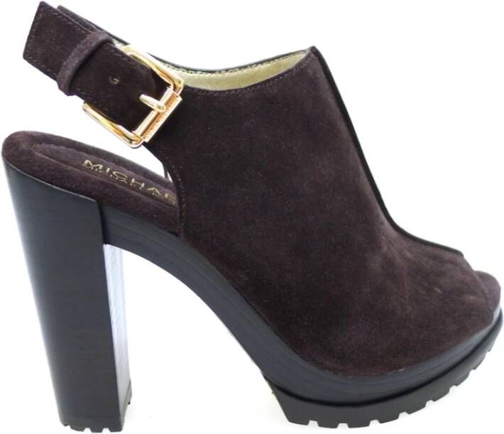 Michael Kors Koffie Flynnsling Stijlvolle Tas Brown Dames