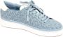 Michael Kors Blauwe Chapman Lace Up Lage Sneakers - Thumbnail 2