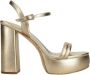 Michael Kors Laci Plateau Sandalen Yellow Dames - Thumbnail 1