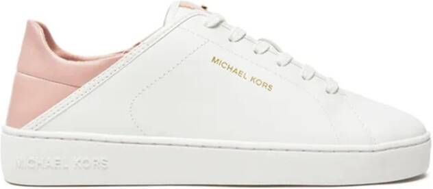 Michael Kors Leren Bicolor Hiel Sneakers