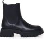 Michael Kors Leren enkellaarzen met elastische sluiting Black Dames - Thumbnail 9