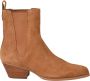 Michael Kors Leren enkellaarzen met rubberen zool Brown Dames - Thumbnail 5