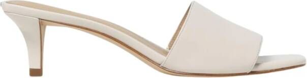 Michael Kors Leren Kitten Heel Muiltjes