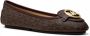 MICHAEL Kors Ballerina's van leer met logomotief model 'LILLIE' - Thumbnail 2