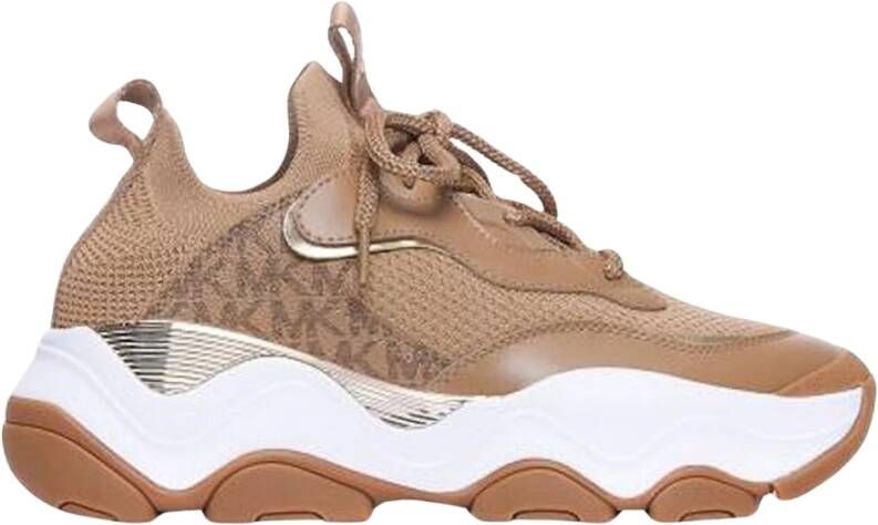 Michael Kors Low-Top Sneakers Atlas Husk Sneaker in bruin