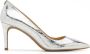 Michael Kors Metallic Crackle Leder Alina Flex Pumps Gray Dames - Thumbnail 1