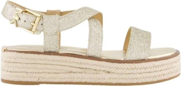Michael Kors Metallic Goud Sandaal Lynn Model