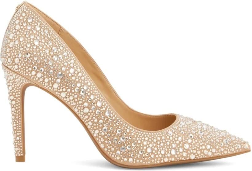 Michael Kors Sprankelende hoge hakken elegante silhouet Yellow Dames