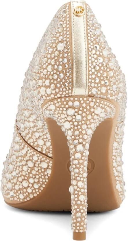 Michael Kors Sprankelende hoge hakken elegante silhouet Yellow Dames - Foto 4