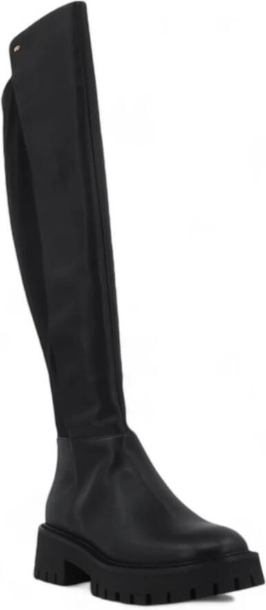 Michael Kors Asher leren kniehoge laars