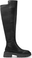 Michael Kors Asher Leren Lug Boot - Zwart