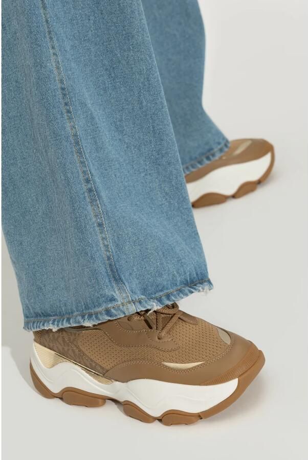 Michael Kors Low-Top Sneakers Atlas Husk Sneaker in bruin - Foto 2