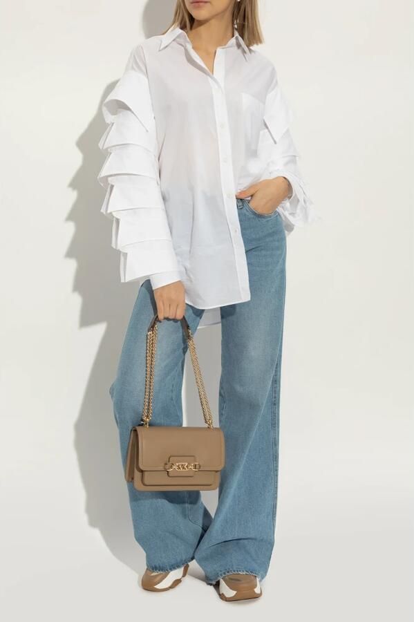 Michael Kors Low-Top Sneakers Atlas Husk Sneaker in bruin - Foto 3