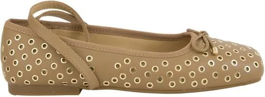 Michael Kors Beige Jurk Elegant Mode Stijl