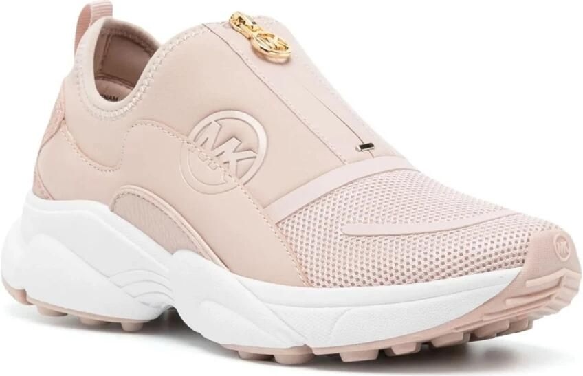 Michael Kors Low-Top Sneakers Sami Zip Trainer in wit - Foto 3
