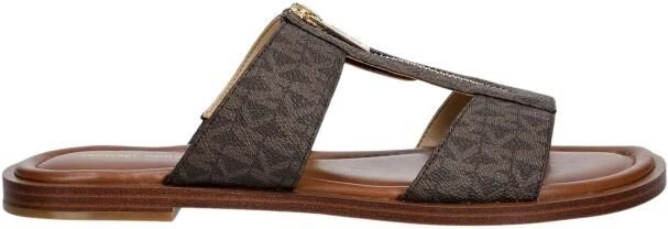 Michael Kors Berkley Signature Logo Slide Sandaal