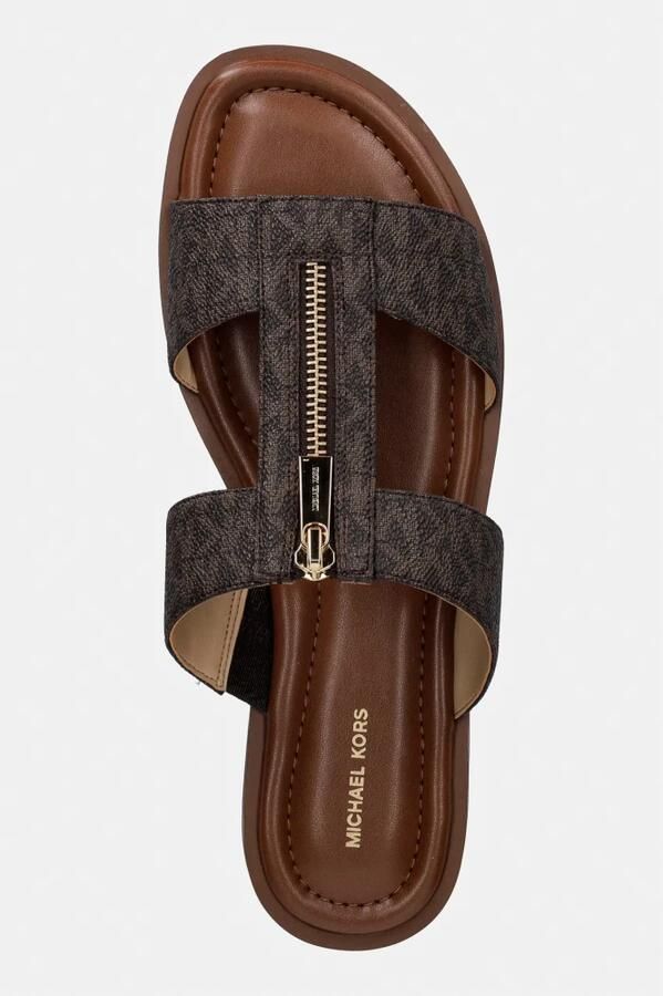 Michael Kors Berkley Signature Logo Slide Sandaal - Foto 4