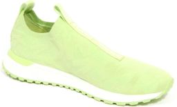 Michael Kors Bodie Logo Embossed Stretch Knit Slip-On Trainer