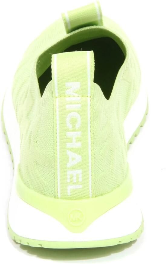 Michael Kors Bodie Logo Embossed Stretch Knit Slip-On Trainer - Foto 3