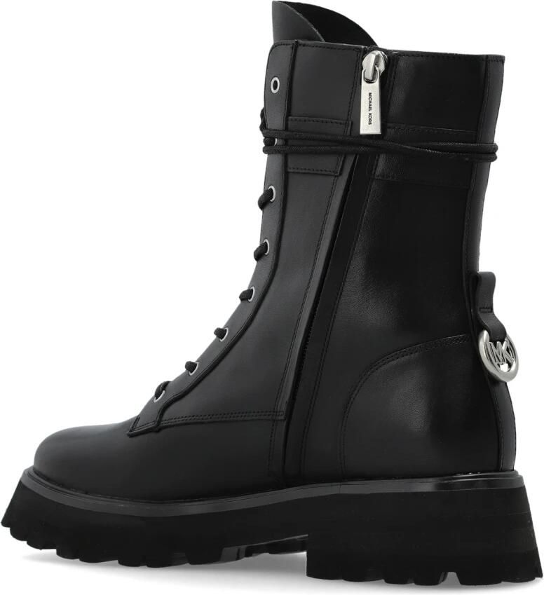 Michael Kors Caleb Leren Veterboot met Profielzool - Foto 6