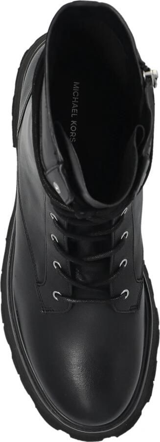 Michael Kors Caleb Leren Veterboot met Profielzool - Foto 14