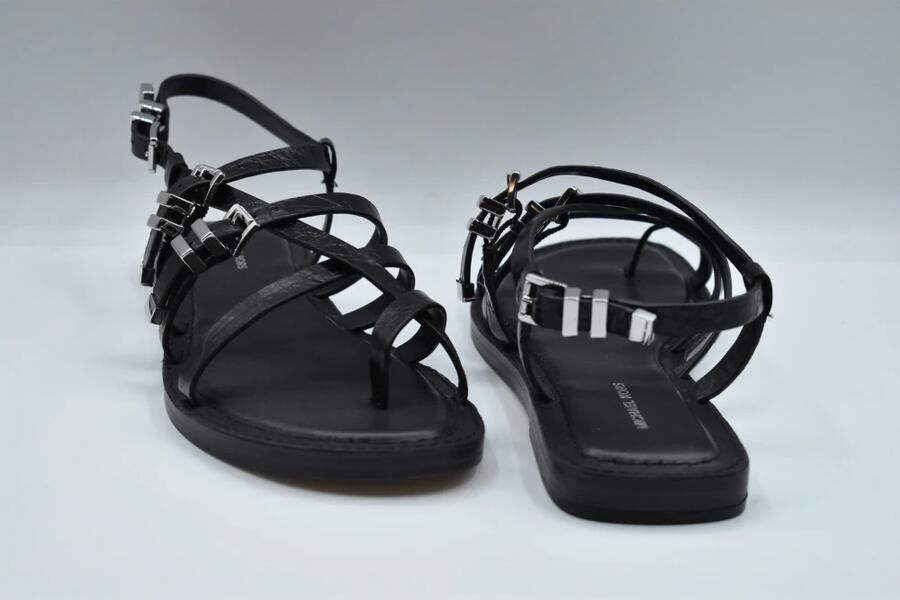 Michael Kors Darrington Sandalen van gebarsten leer - Foto 2