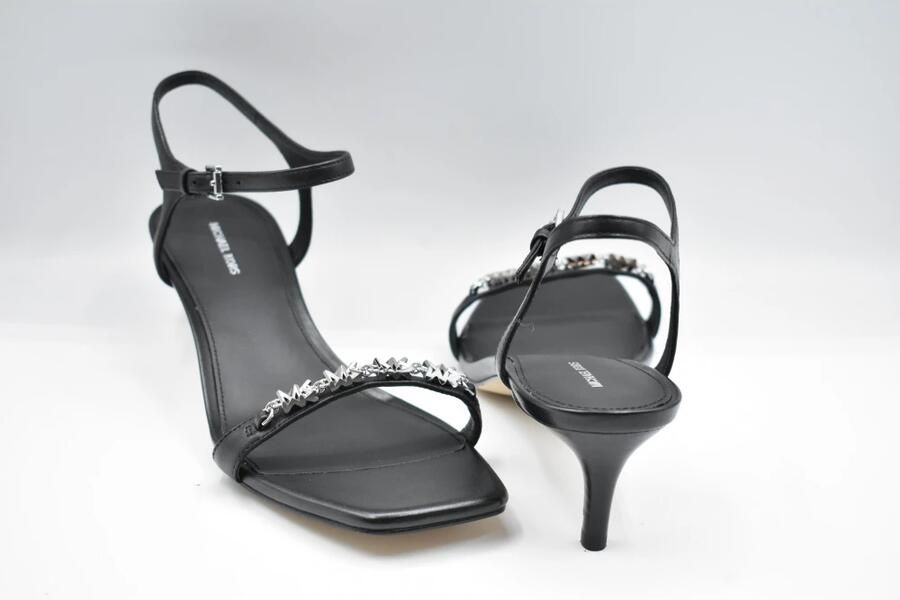 Michael Kors Dina Embellished Leather Sandal - Foto 2