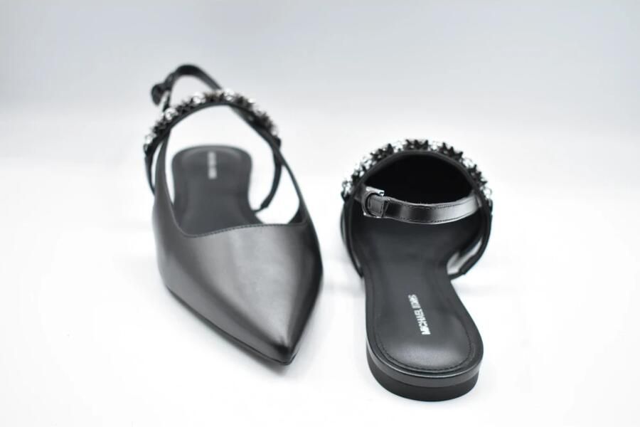 Michael Kors Dina Flex Leren Slingback Ballerina - Foto 2