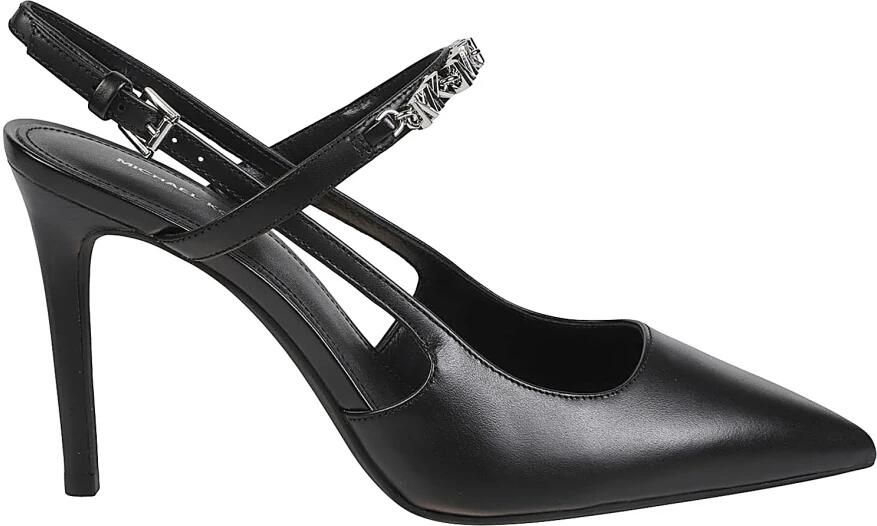 Michael Kors Dina Flex leren slingback pump