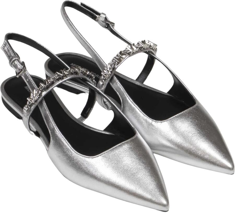 Michael Kors Dina Leren Schoenen