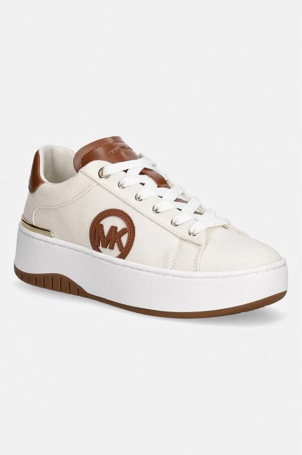MICHAEL Kors Sneakers laag 'DOTTIE' crème chocoladebruin - Foto 2