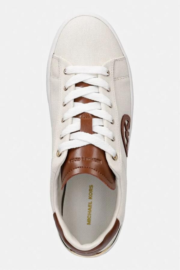 MICHAEL Kors Sneakers laag 'DOTTIE' crème chocoladebruin - Foto 4