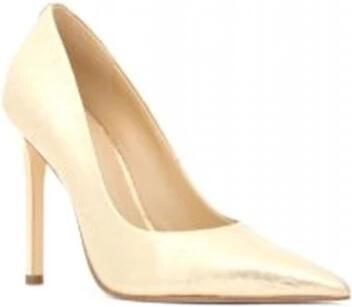 Michael Kors Elyse Crackled Metallic Leather Pump