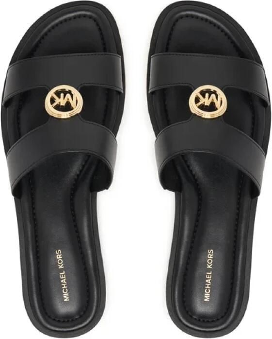 Michael Kors Dames Ballerina Zwart 40S6ERFS2L 001 Erin Flat Sandal - Foto 3