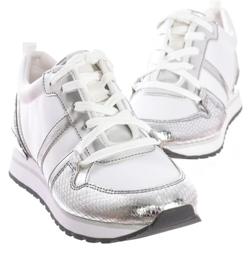 Michael Kors Innovatieve Sneaker met Metalen Details White Dames