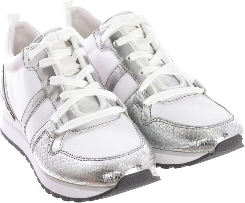 Michael Kors Innovatieve Sneaker met Metalen Details White Dames - Foto 3