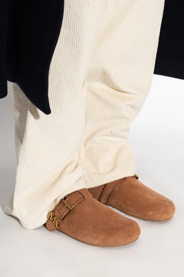 Michael Kors Greer Leren Muilezelsandalen - Foto 2