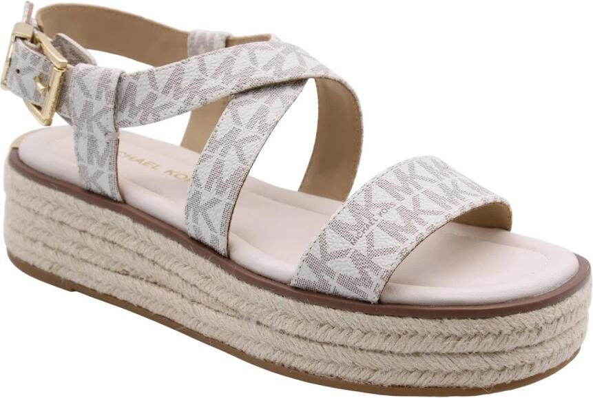 Michael Kors Dames Espadrille Bruin 40S5LYFS1B 150 Lynn Espadrille Sandal