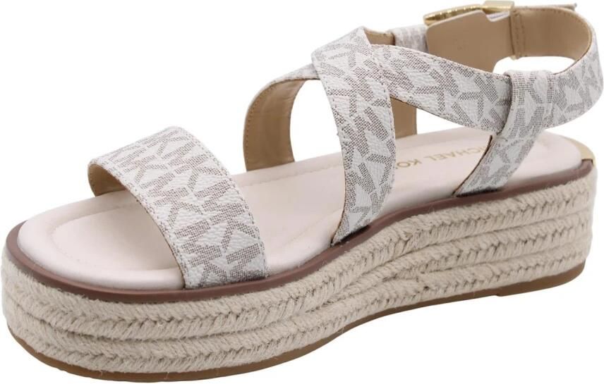 Michael Kors Dames Espadrille Bruin 40S5LYFS1B 150 Lynn Espadrille Sandal - Foto 3