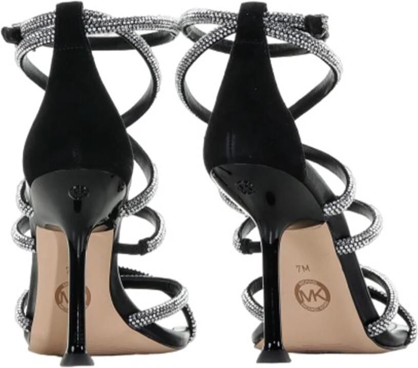 Michael Kors Zwarte Sandalen Imani Strappy Sandal - Foto 5