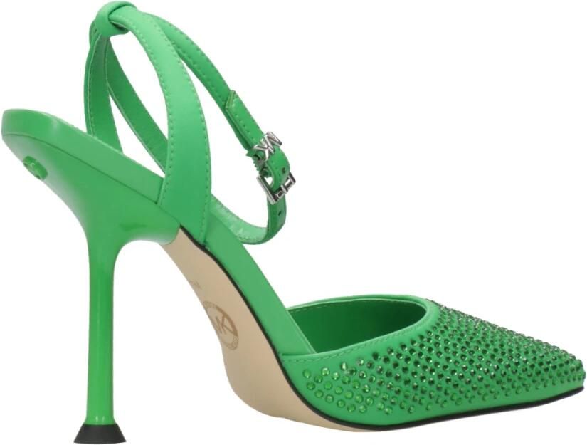 Michael Kors Imani Slingback Pumps met Strasssteentjes