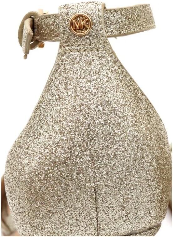 Michael Kors Sandalen met hak Jaida Heeled Sandal in goud - Foto 4