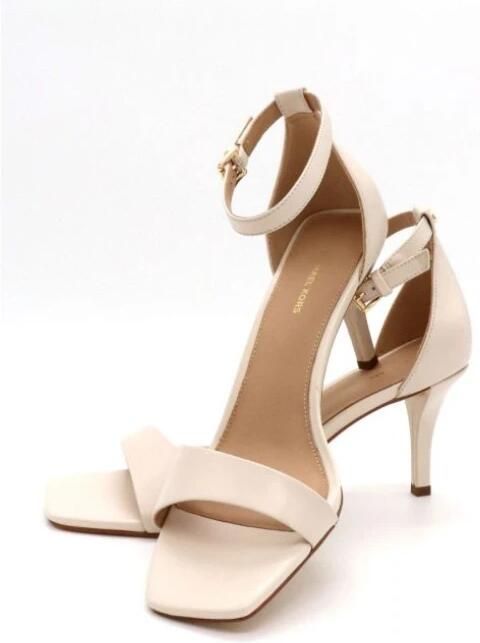 Michael Kors Sandalen met hak Jaida Heeled Sandal in crème - Foto 3