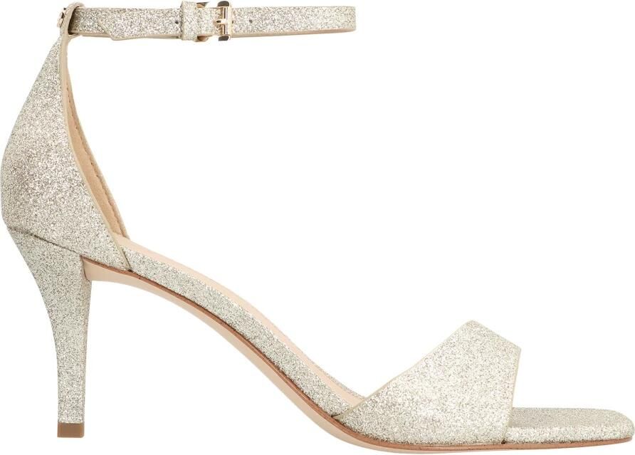 Michael Kors Jaida Metallic Leren Sandaal