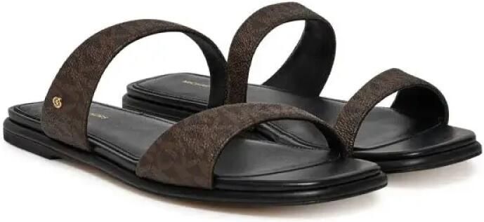 Michael Kors Jaida Signature Logo Flat Sandal - Foto 3
