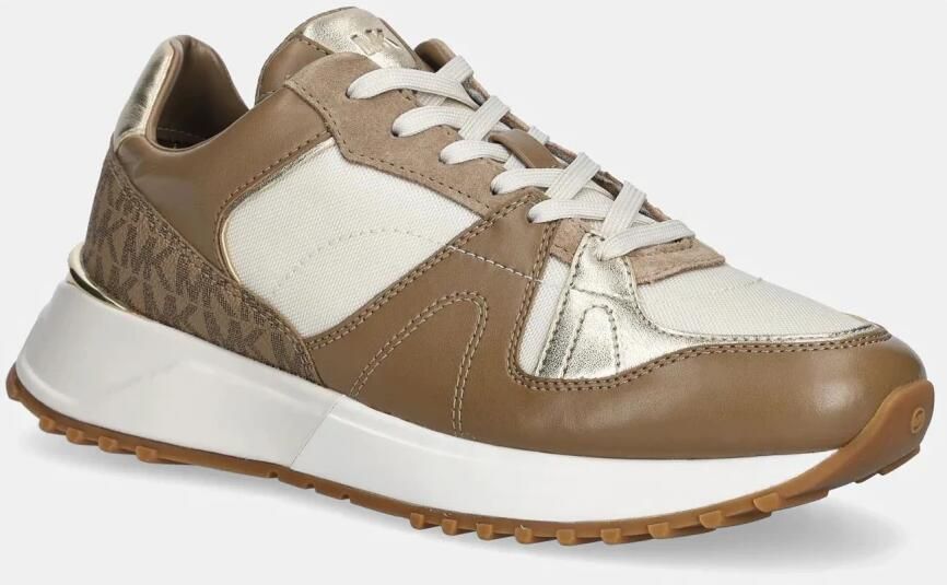 Michael Kors Jaime Mixed-Media Trainer - Foto 3