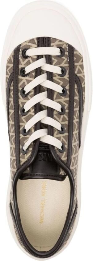 Michael Kors Jude Mk2000 Logo Jacquard Sneaker