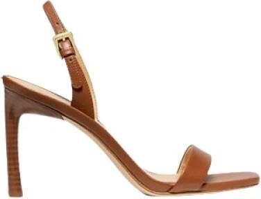 Michael Kors Kasia Leren Sandalen