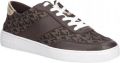Michael Kors Kaycee Leather Sneaker - Bruin